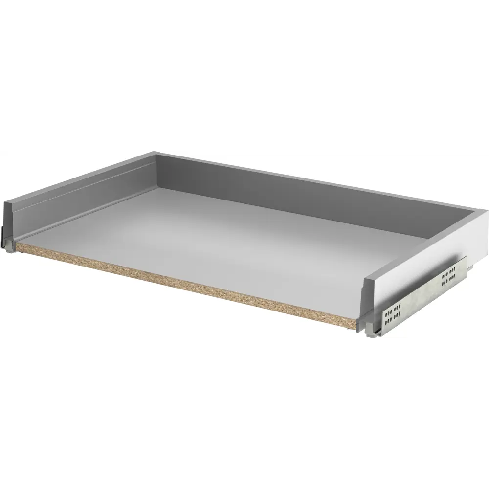 Ящик Delinia ID 76.8x9.4x48 см металл цвет серый 82109388 STLM-2102293 Отсутствует - Вид №1