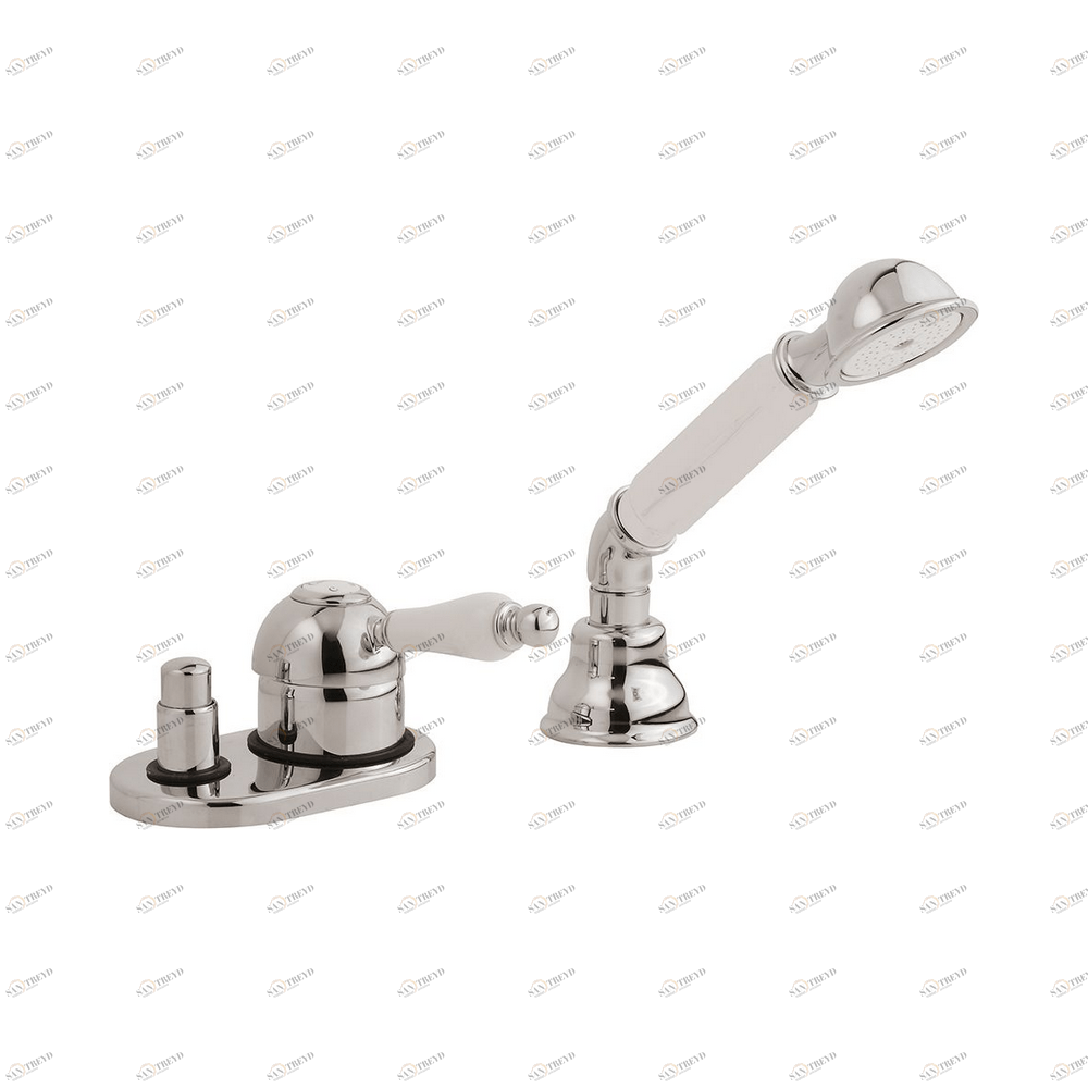 Смеситель на борт ванны с изливом, 2 отв без излива Cisal EM001290