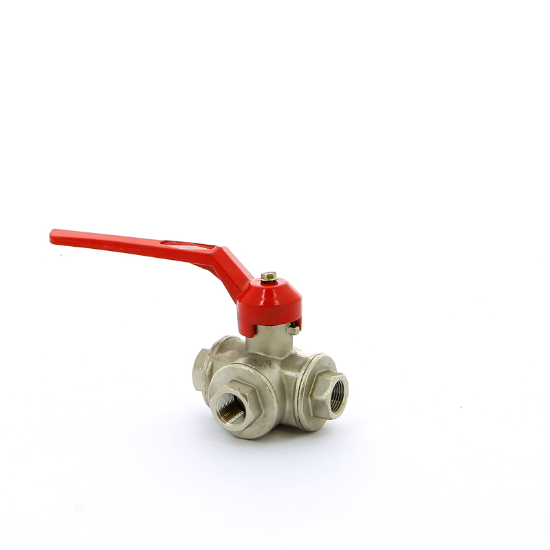 Кран шаровой ВВ трехходовой тип T рычаг ITAP 3/8" 12838T - Вид №1