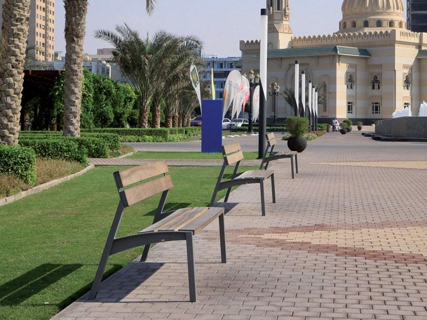 mmcité1 Скамья со спинкой Vera sun-id-1455951 - Вид №4