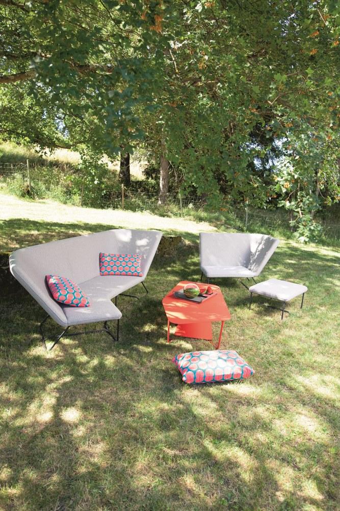 Fermob Подножка для санок, обитая тканью Ultrasofa 6243 - Вид №2