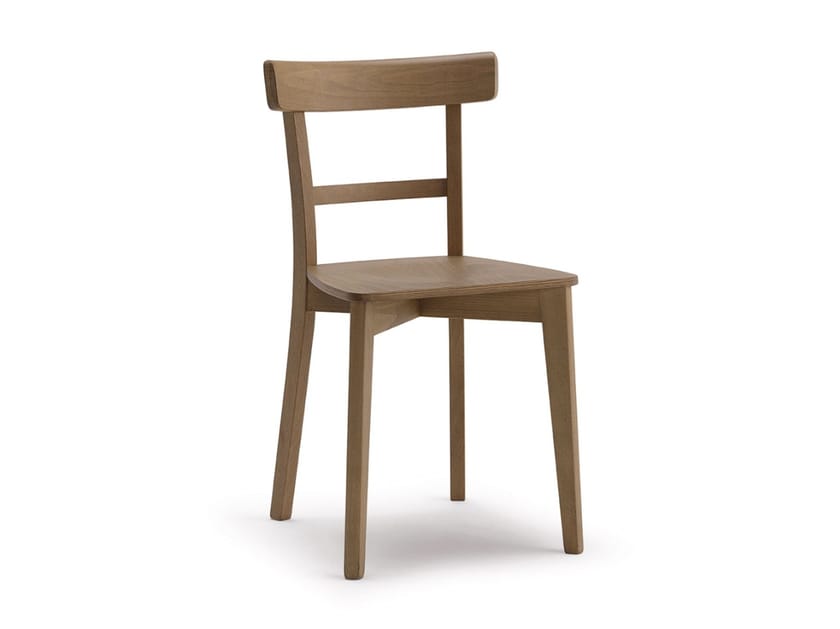 Деревянный стул с открытой спинкой XLINE 1442 ARCH-00067459