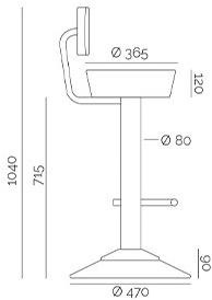 PF Stile Спинка сиденья из ткани sun-id-1447657 - Вид №1