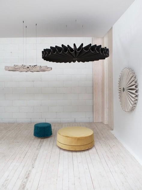 BuzziSpace Акустическая стеновая панель из войлока Buzzipleat sun-id-1409836 - Вид №3