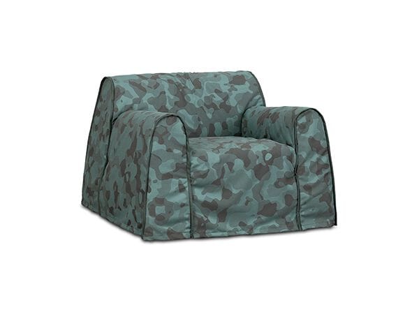 Кожаное садовое кресло с подлокотниками Baxter TAIPEI ARCH-00062613 - Вид №3