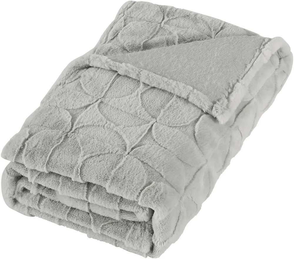 СТОЛИЦА ТЕКСТИЛЯ Плед Shapes — уютный велсофт для современного интерьера 88035586