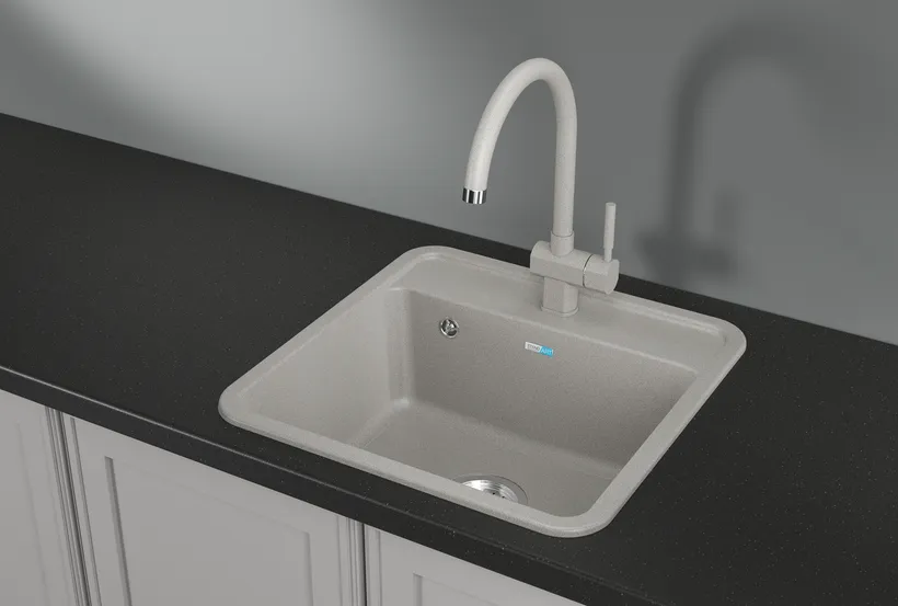 5001, БАЗАЛЬТ, кухонная мойка, СтандАРТ кварц GRANULA Standart 5001-ST32