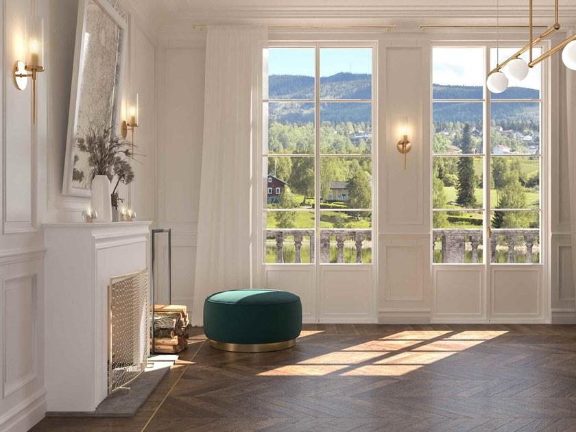 CARMINATI SERRAMENTI Распашная деревянная дверь Skyline system sun-id-1361081 - Вид №2