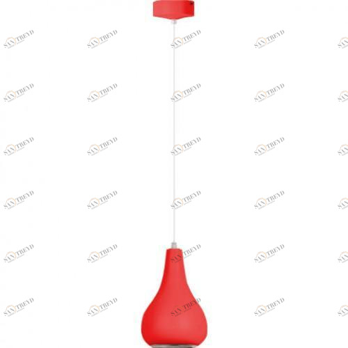 Подвесной светодиодный светильник Horoz 10W 6400K красный 020-002-0010 (HL873L) HOROZ 020-002 201197 Красный 