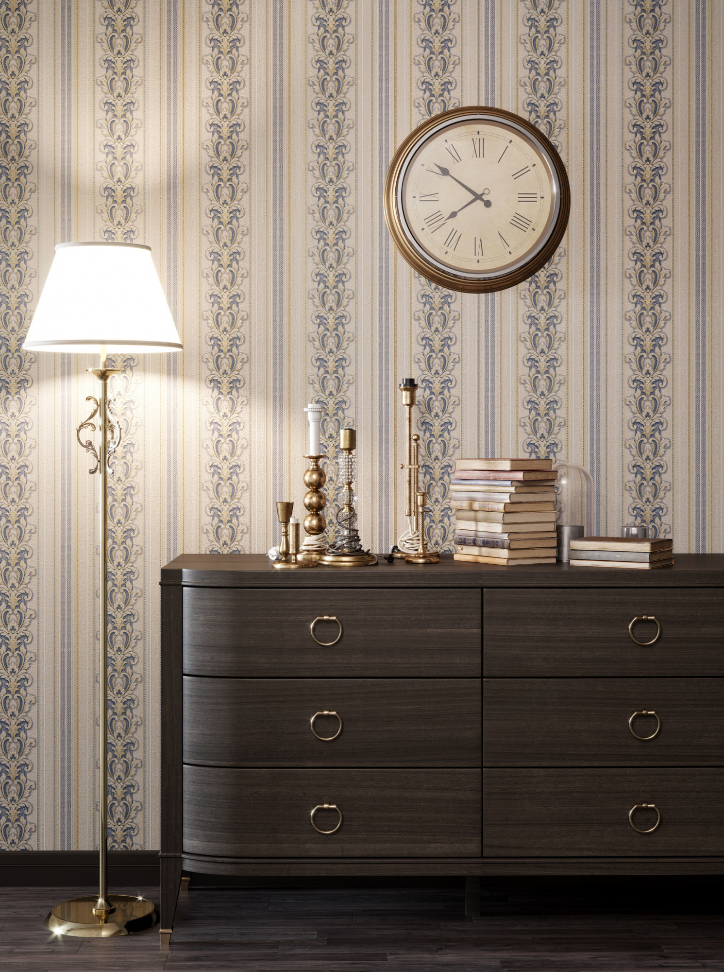 Рулон обоев основа Флизелиновая HC31054-12 Home Color Мин. заказ 6 рулонов HC3105412 - Вид №6