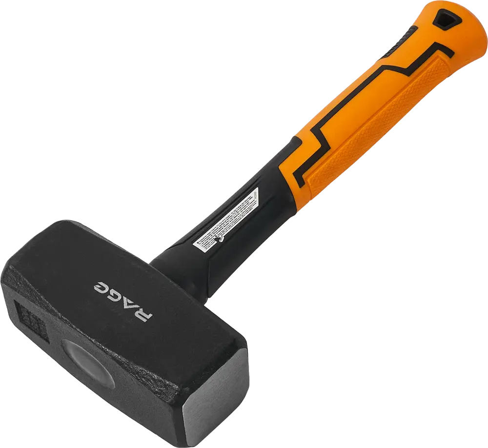 Кувалда RAGE с фиберглассовой рукояткой 2000 г для демонтажных работ 87681475