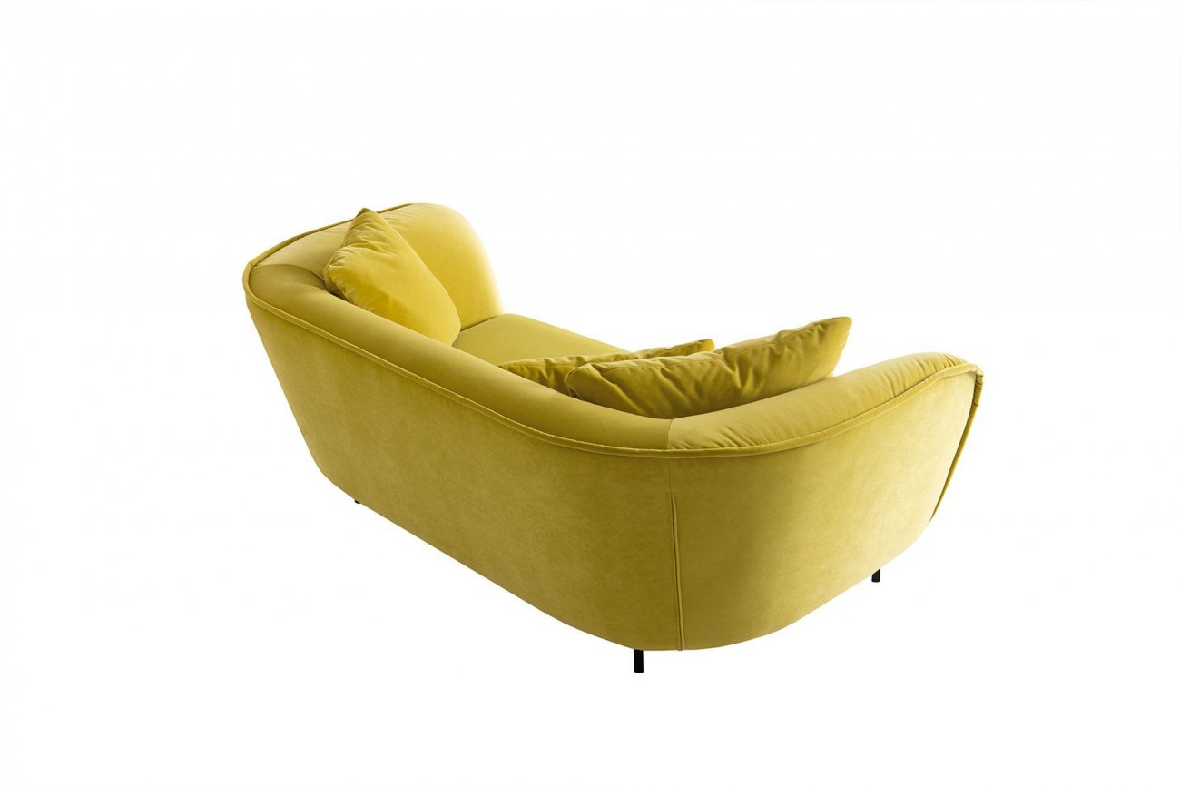 Диван Maja двухместный прямой желтый SITS ДИЗАЙНЕРСКИЕ, MAJA 192153 Желтый  - Вид №6