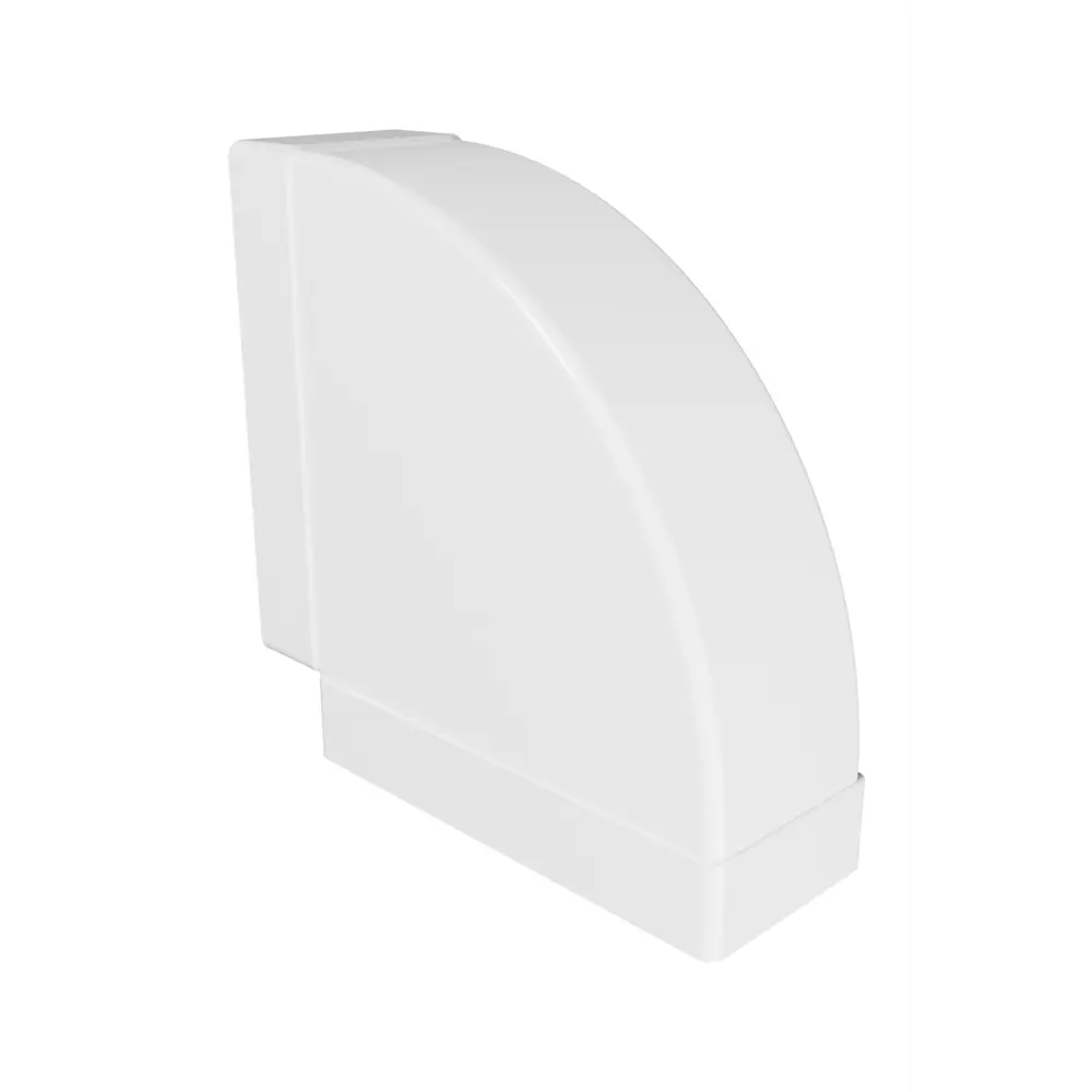 Колено 90° Era КГП 90x220 мм пластик STLM-2059791 - Вид №1