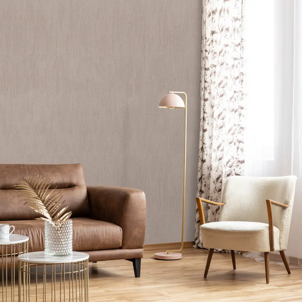 Обои флизелиновые Euro Decor Mia коричневые 1.06 м 6010-12 83684899 STLM-2102998 Santreyd - Вид №2