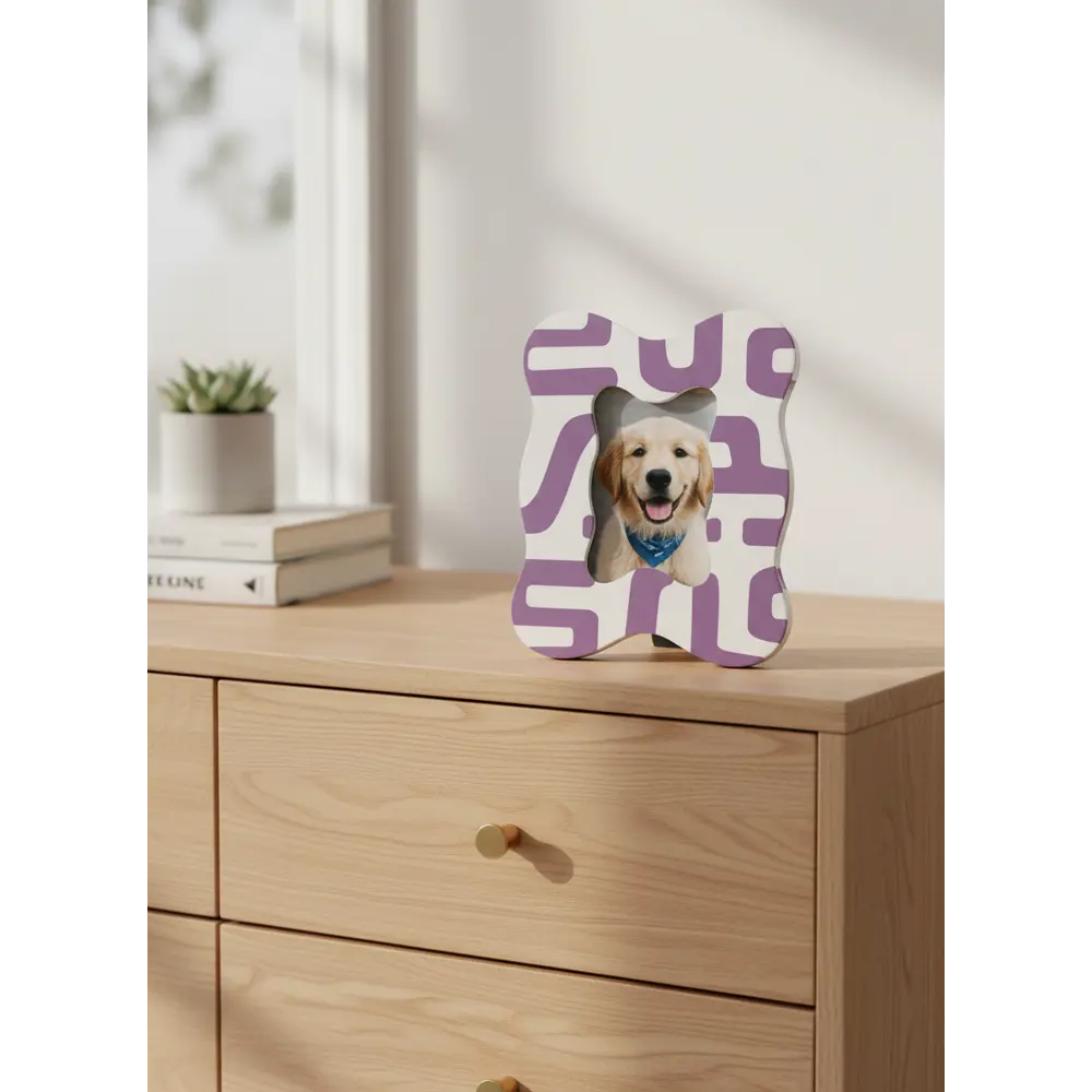 Рамка без паспарту 10x15 см МДФ цвет фиолетовый Santreyd STLM-2001691 - Вид №6