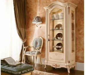 Valderamobili Витрина из лакированной древесины Casa principe Cprb01/l