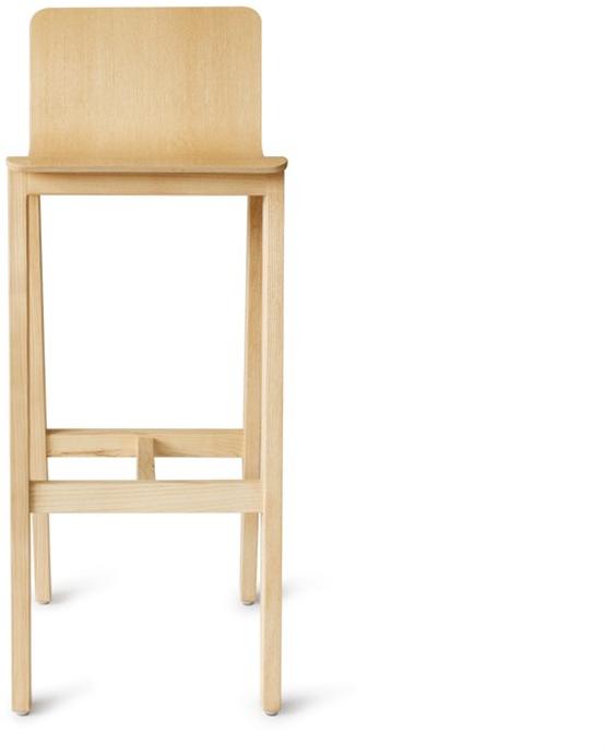 Askia Высокий табурет из дуба с подставкой для ног Version 3 1.c07.ok - Вид №5