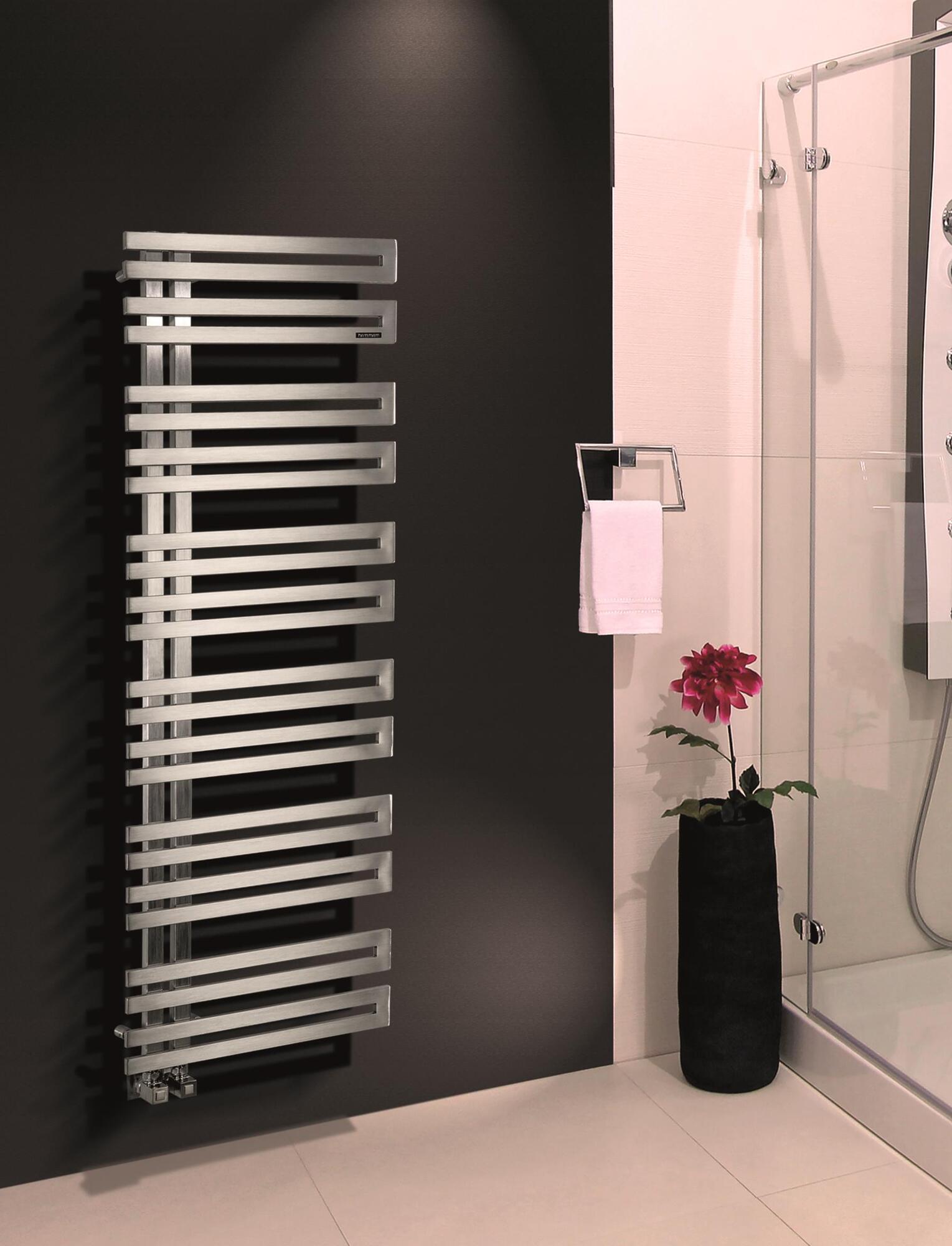 Полотенцесушитель Hammam FALCON Glass  комбинированный; электрический или водяной Стекло  - Вид №43