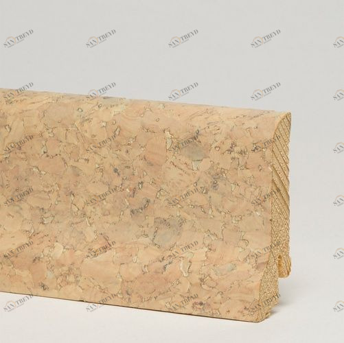 Плинтус Pedross Кремовая Шпонированный Пробка 2500х40 мм 1010000883