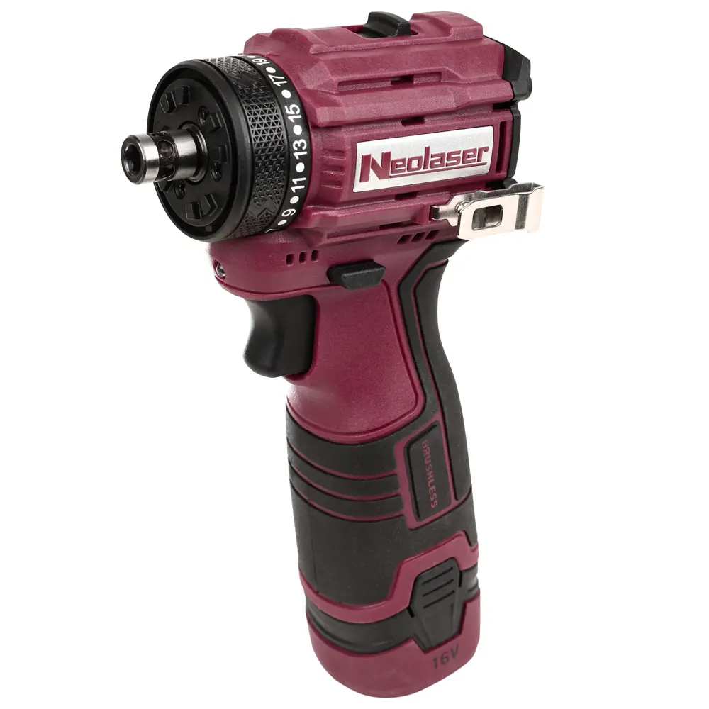 Аккумуляторная дрель-шуруповерт Neolaser с быстросъемным патроном 89418699 STLM-1565309 - Вид №7