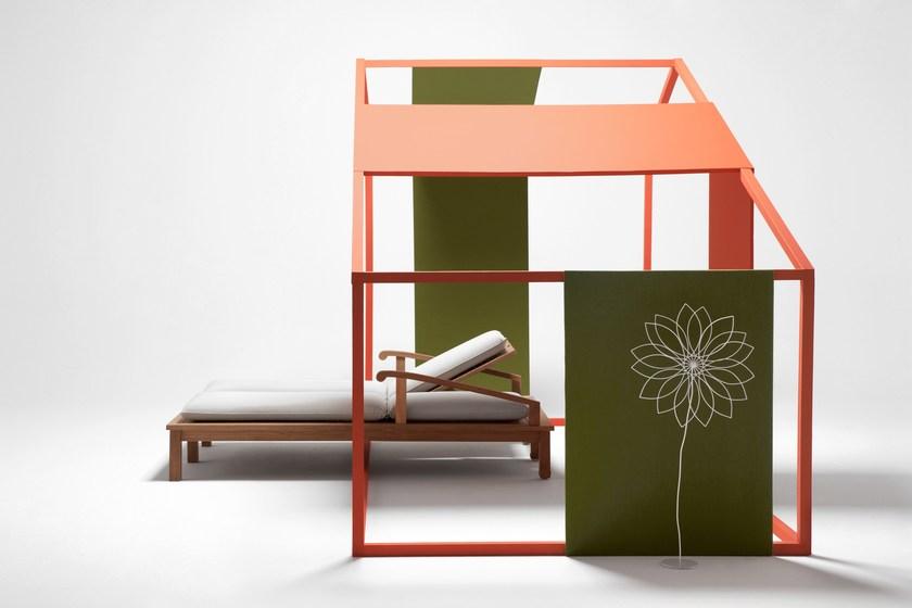 Il Giardino di Legno Откидной деревянный садовый шезлонг Saint laurent 515, 514 - Вид №3