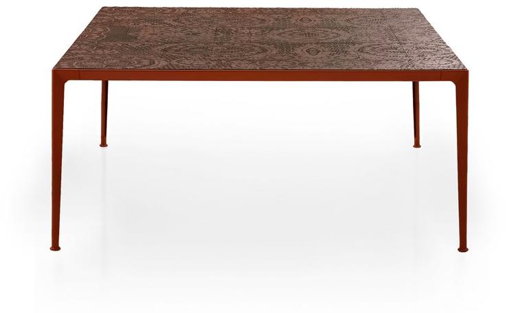 B&B Italia Outdoor Квадратный садовый стол из керамогранита Mirto outdoor sun-id-1384165 - Вид №1