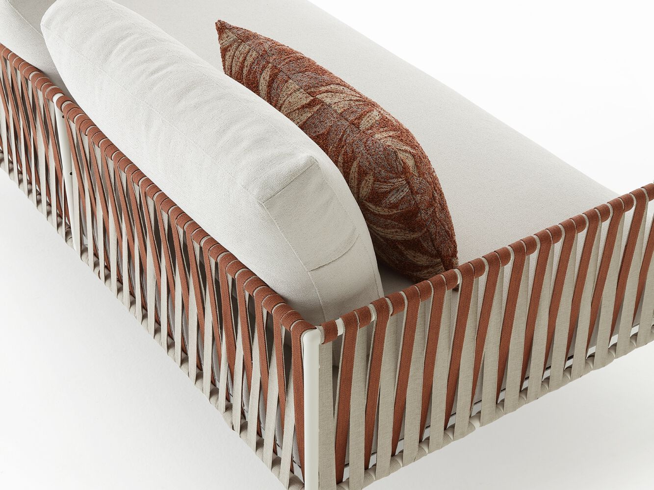 2-местный тканевый садовый диван Nodo Italia Zip ARCH-00152786 - Вид №5