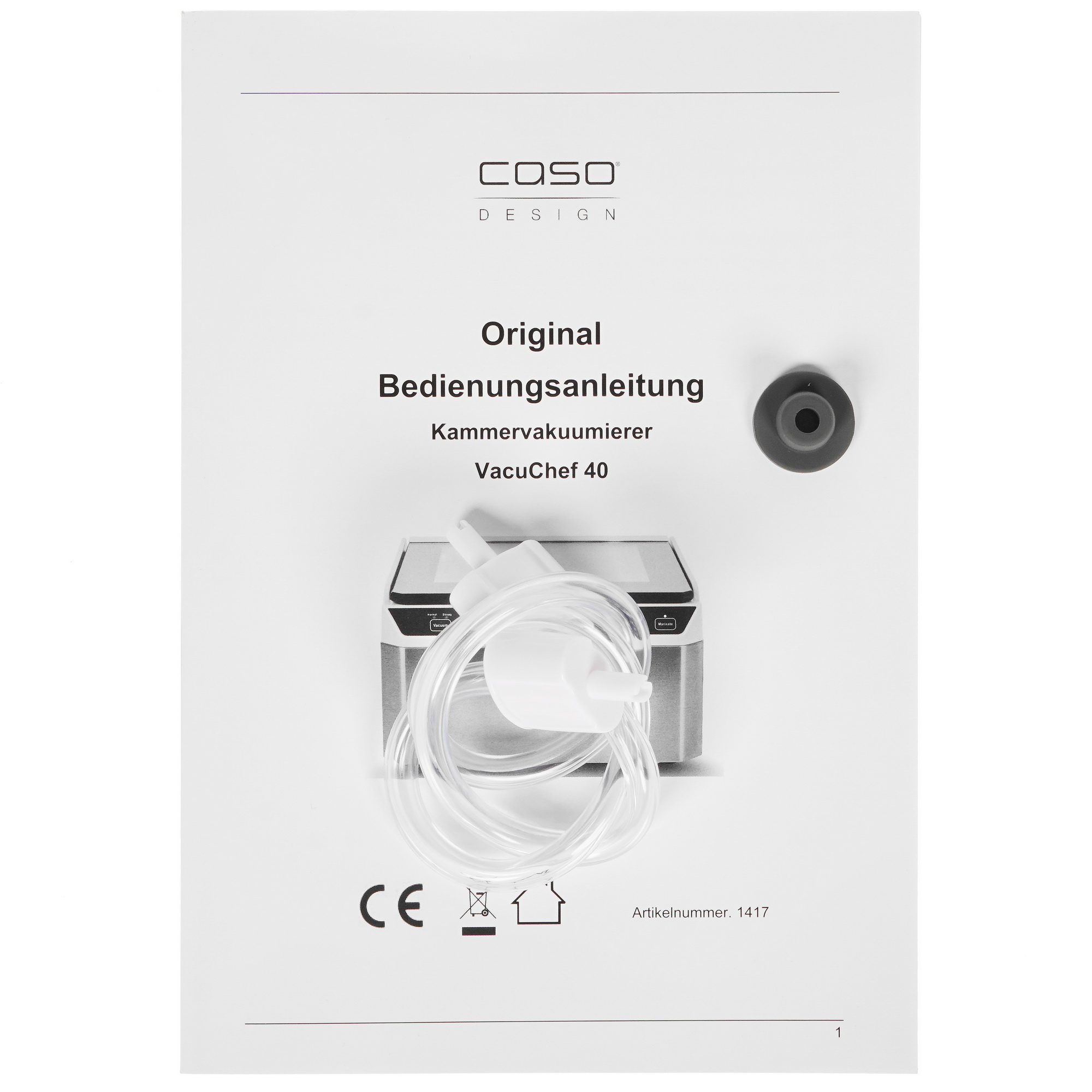 1694338 Вакуумный упаковщик камерный CASO VacuChef 40 STDN-0001330 - Вид №6