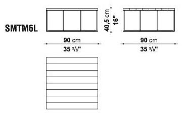 Maxalto Прямоугольный журнальный столик из стали и дерева Lithos sun-id-1419165 - Вид №5