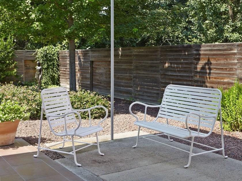 BD Barcelona Design Садовая скамейка с подлокотниками Gardenias sun-id-1373679 - Вид №2