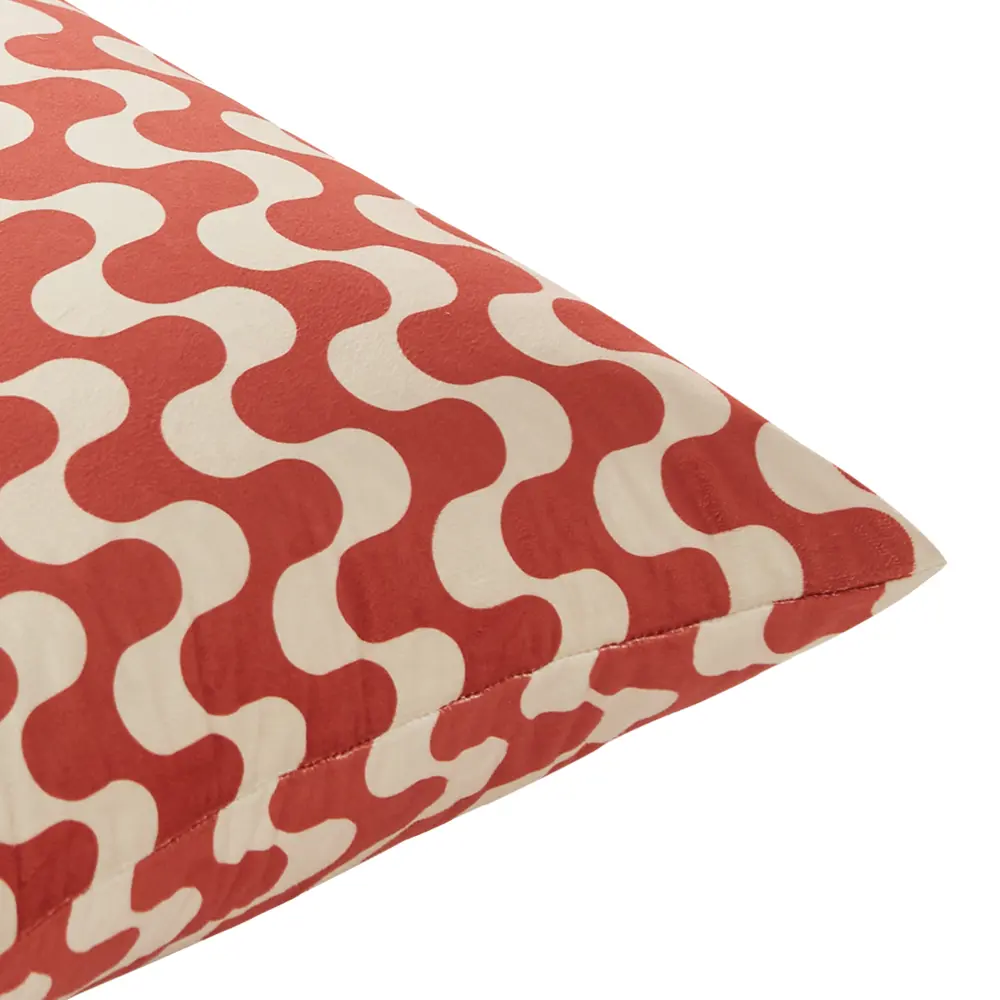 Подушка Сальта 30x50 см цвет красно-белый СТОЛИЦА ТЕКСТИЛЯ STLM-2165189 - Вид №2