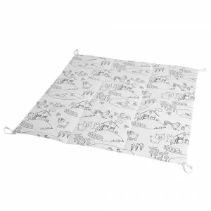 Игровой коврик стеганый под раскраску Painter VAMVIGVAM PAINTER 281568 Серый