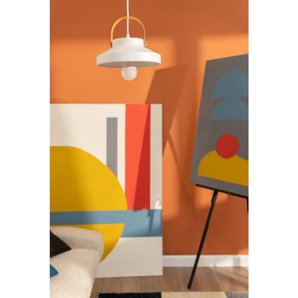 Подвесной светильник Toplight Wendi, 1 лампа, 7 м², цвет белый/дерево 82672376 STLM-2090661  - Вид №7