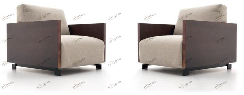 Ditre Italia Кресло с обивкой из ткани с подлокотниками Bag sun-id-1466746