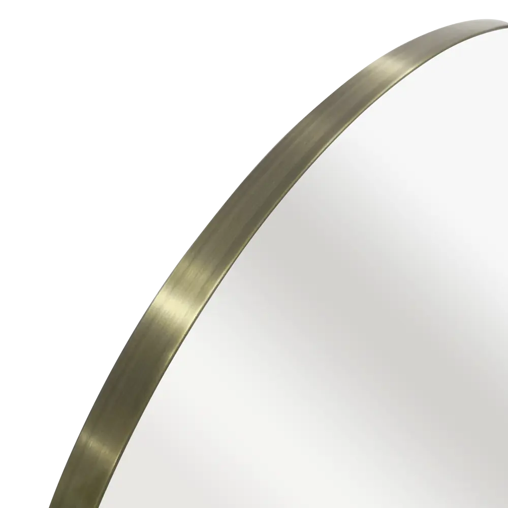 Зеркало декоративное KREAFORTA Glam круглое D61 см металл цвет золотистый 89451066 STLM-2110479  - Вид №3
