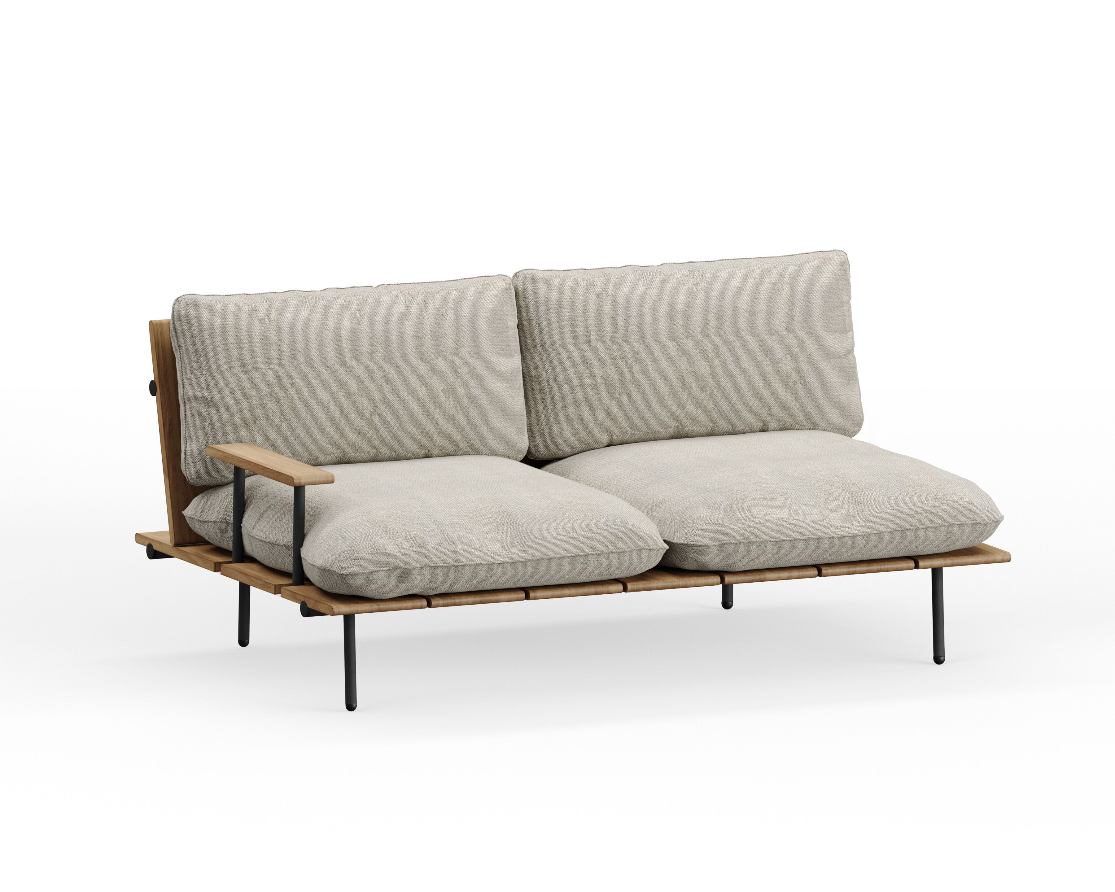 2-местный садовый диван Bivaq нами ARCH-00018196 - Вид №1