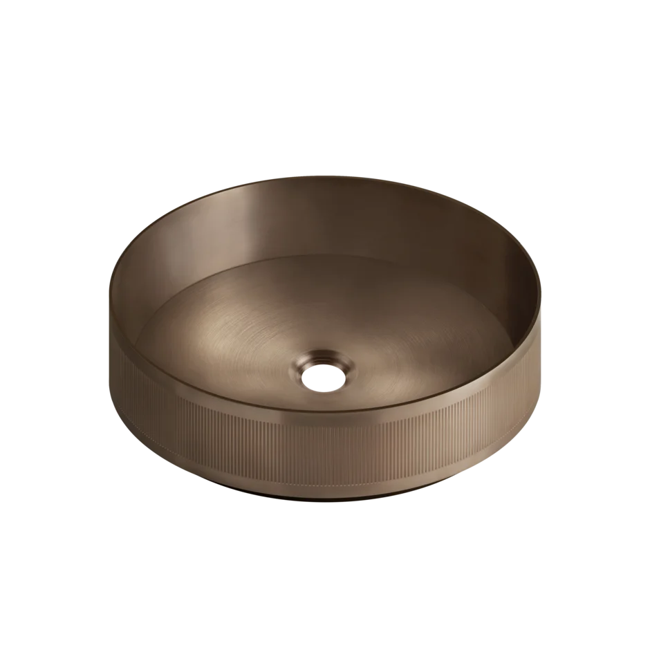 Умывальник 65601 708 Gessi Venti20 МЕДНЫЙ МАТОВЫЙ PVD 65601708