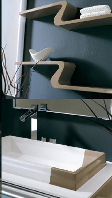 ZM 09 ZAMIA  Комплект мебели для ванной комнаты 280 см ARDECO Ardeco S. R. L 42430 - Вид №2