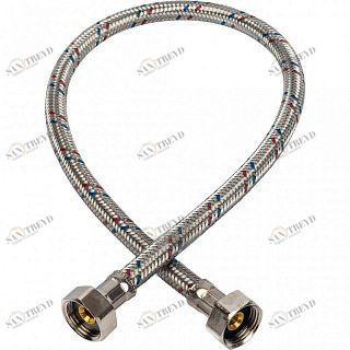 Гибкая подводка для воды ВР 1/2 х ВР 1/2 STOUT - 600 мм SHF0117081515