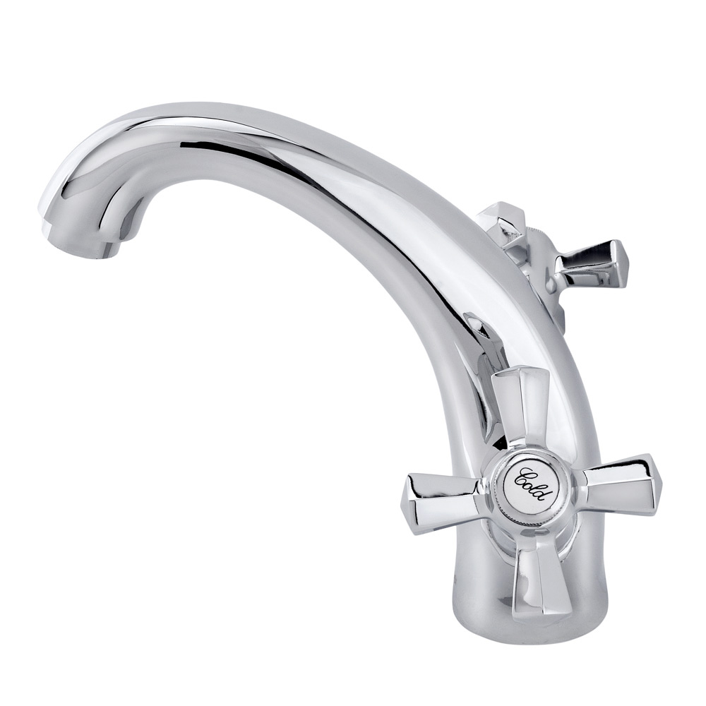 Смеситель для раковины Raiber Ventis R7001 с двумя рукоятками R7001 Santreyd  - Вид №1