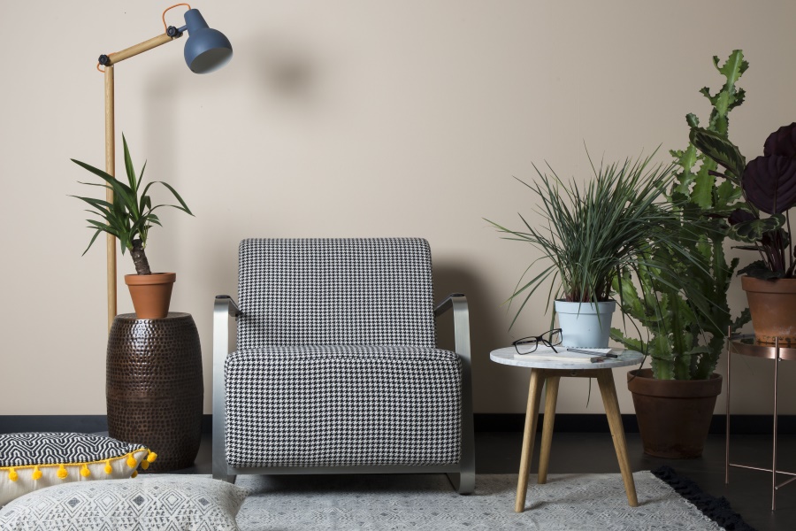 Кресло Adwin черно-белое Zuiver 3003003 - Вид №2