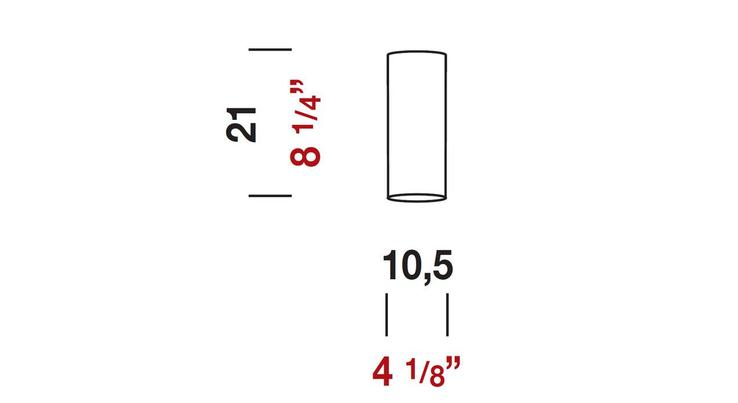 Panzeri P3744 brown One потолочный 91269 - Вид №1