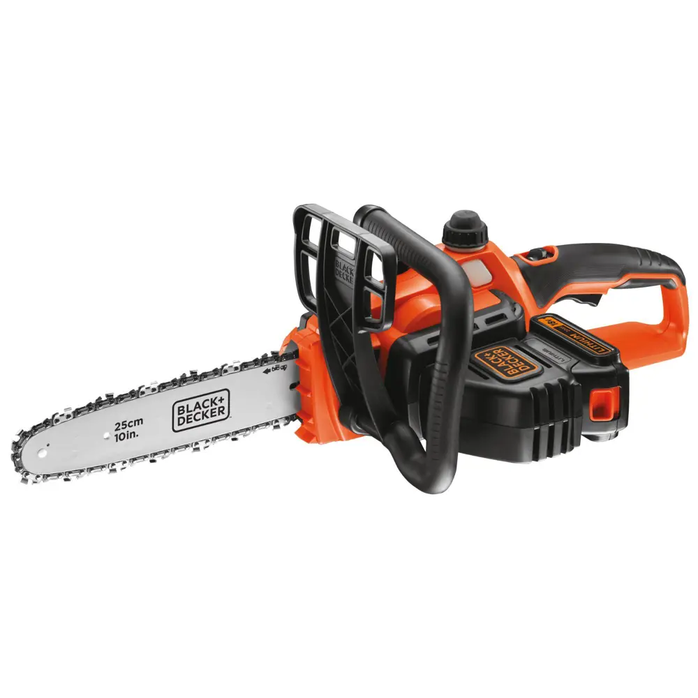 Аккумуляторная пила Black Decker 18 В  шина 25 см АКБ и ЗУ в комплекте BLACK + DECKER STLM-2084996