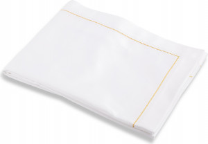 10645197 Weissfee Дорожка Weissfee "Жемчужина" 210х50см (белая с золотист.вышив.) Ткань