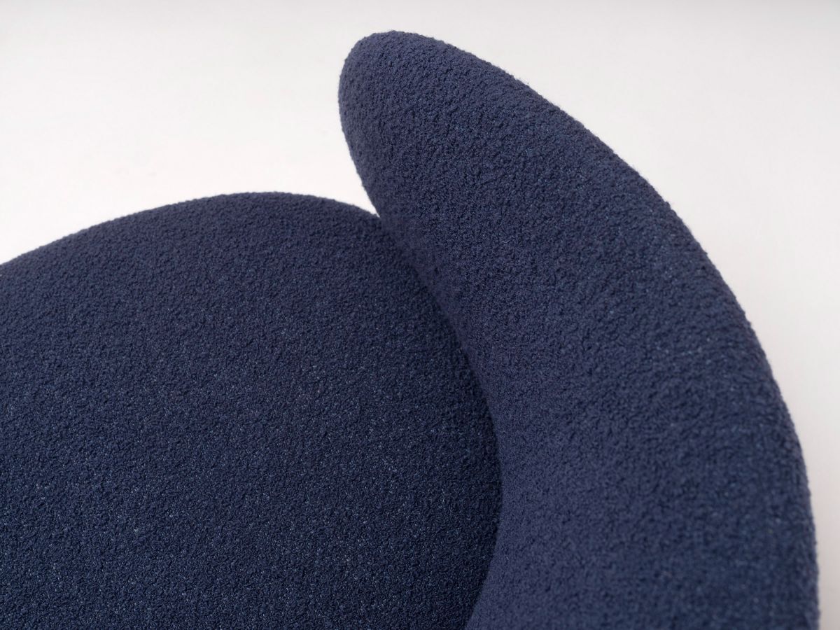 Кресло с 4 ножками из ткани с подлокотниками ONDARRETA имбирь ARCH-00144442 - Вид №5