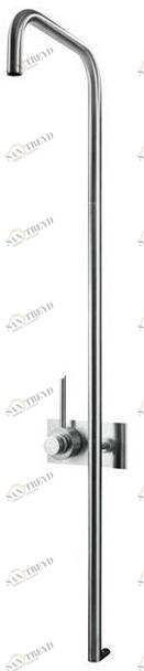 MGS Настенная термостатическая душевая стойка из нержавеющей стали Contemporary sun-id-1359841