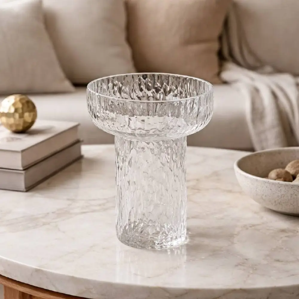 Ваза Emily стекло цвет прозрачный 20.5 см ROCKSOLID STLM-2015501