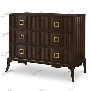 Тумбочка 24094-830-018 Magic Fluted Chest - Chestnut Brown Ambella 