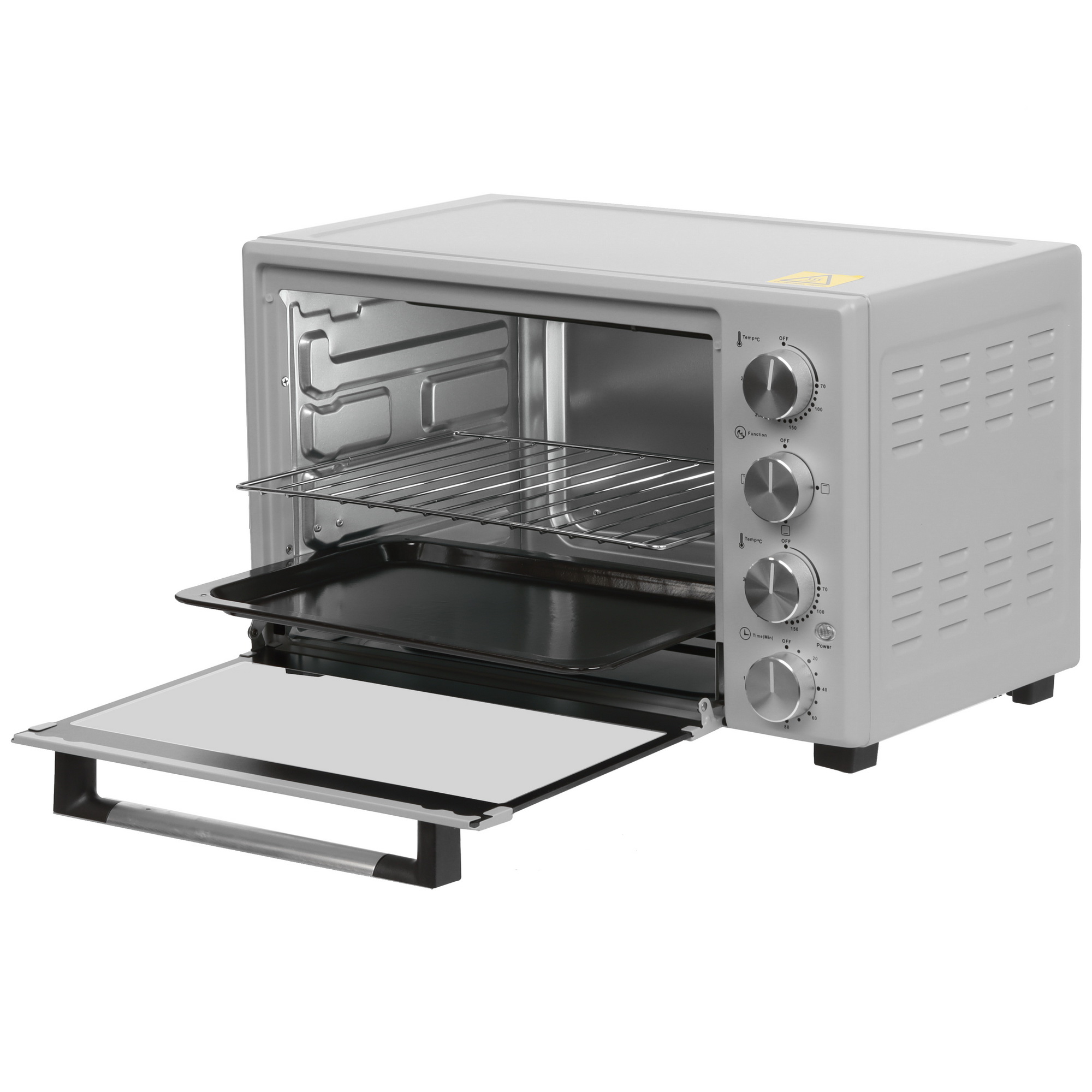 9080970 Мини-печь Kraft KFC-MO 381 HGR серый STDN-0073916 - Вид №4