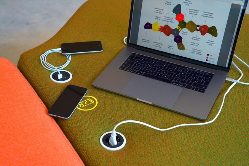 Adrenalina Модульная скамья из ткани Sir-pent sun-id-1354760 - Вид №2